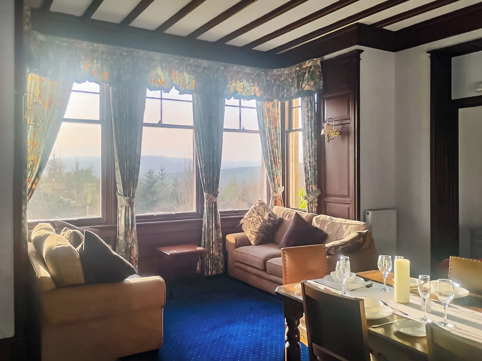 Open plan living space | The German Room - Country House Holidays, Lairg