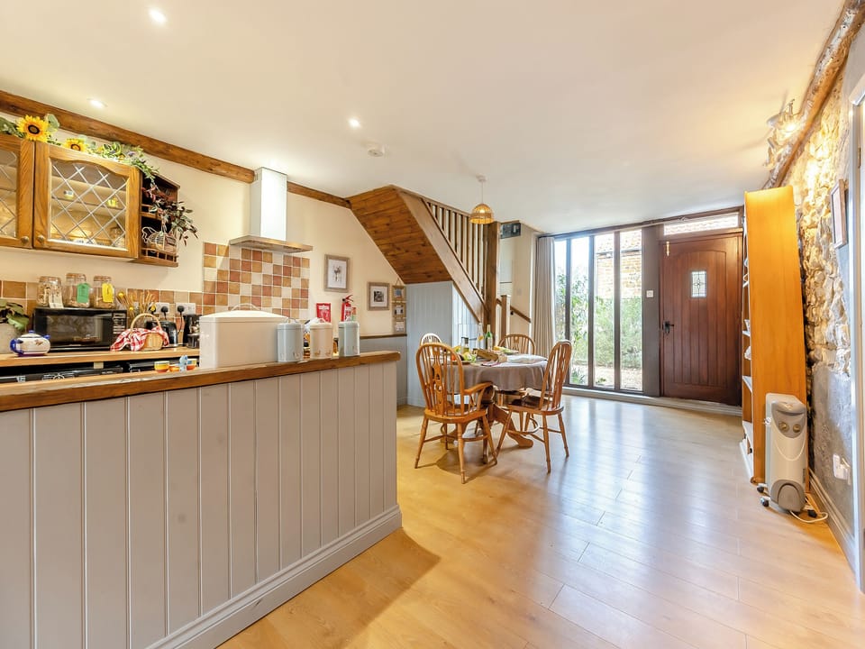 Open plan living space | The Old Barn - Norfolk Coastal Cottages, Heacham, near Hunstanton