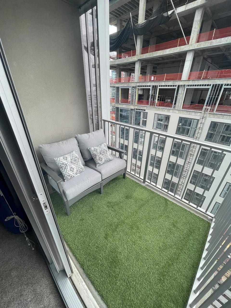 Chic Balcony! Your own little outdoor escape in the heart of the city.