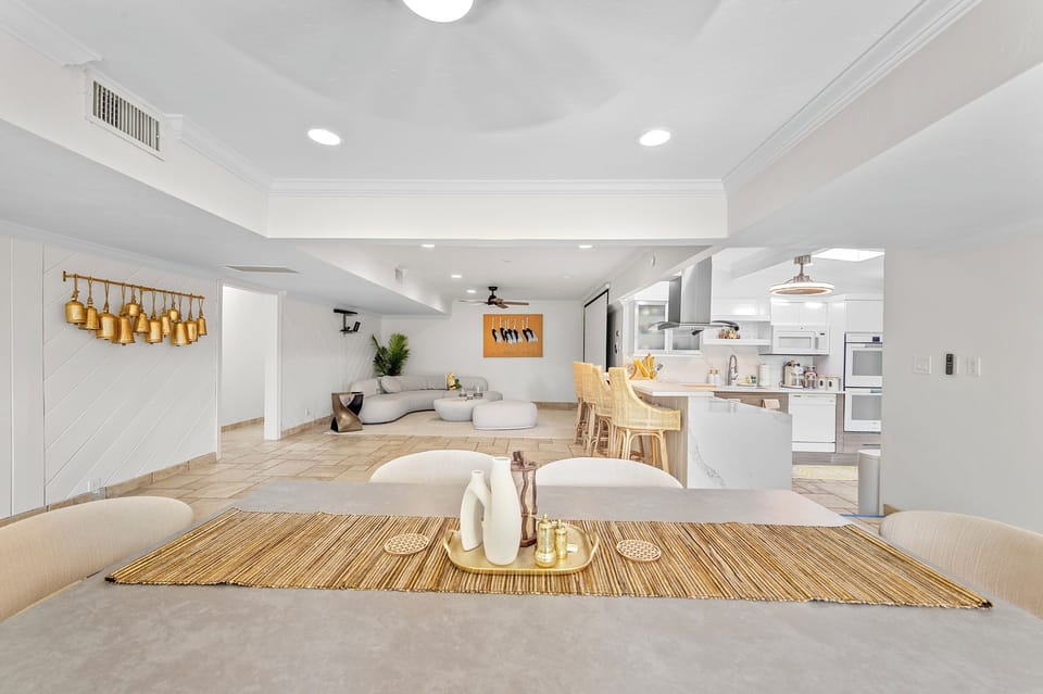 Enjoy spacious, contemporary living in an open-plan area that blends seating, dining, and kitchen zones—ideal for relaxing, entertaining, and making memories.