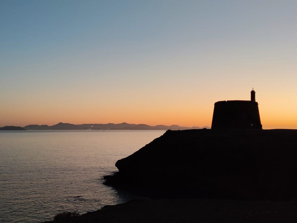 Villa Zinnia Playa Blanca the seafront path is the perfect place to view sunset