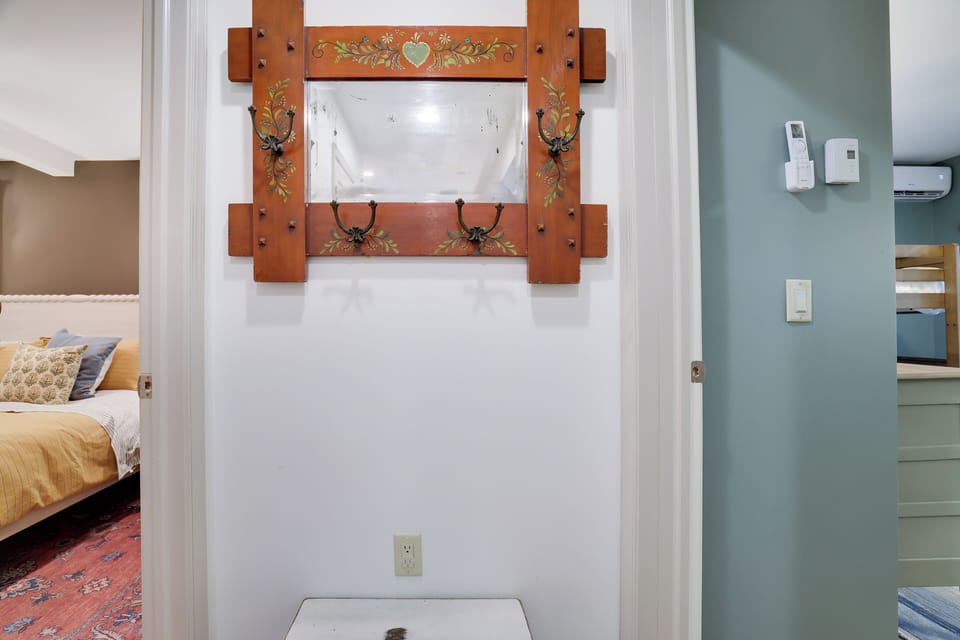 Hallway between Primary king bedroom and Bunk room.