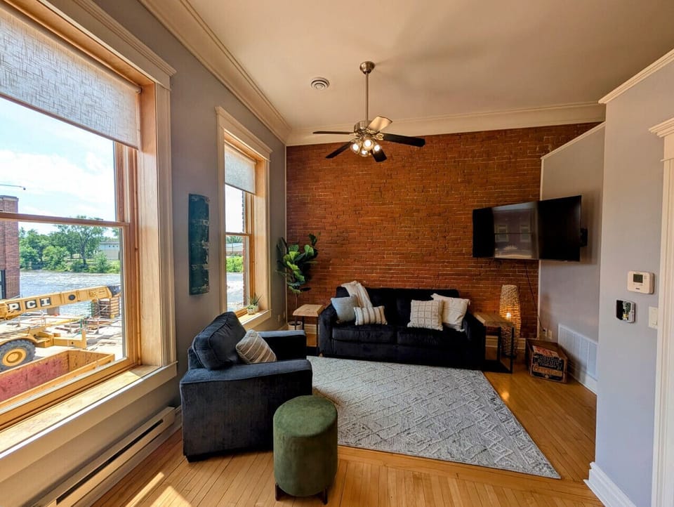 Main living area of the flat