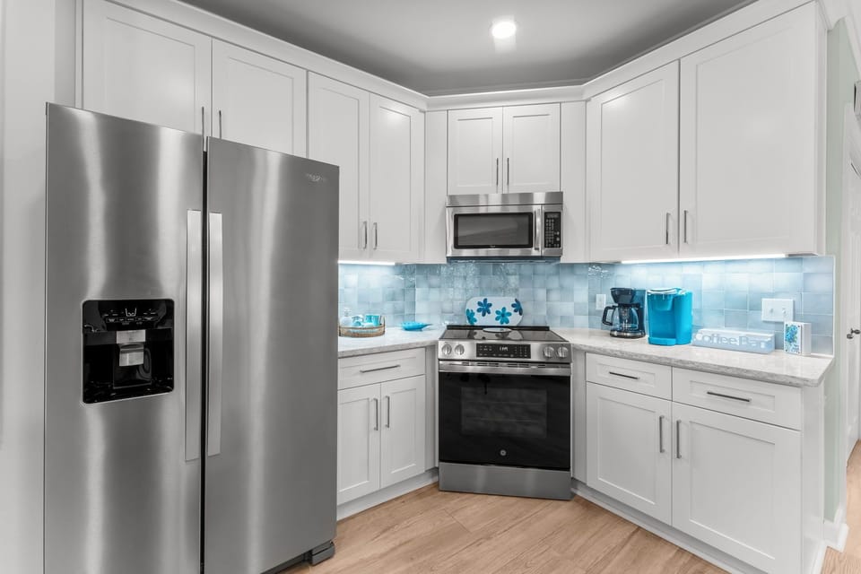 Kitchen with Stainless Appliances