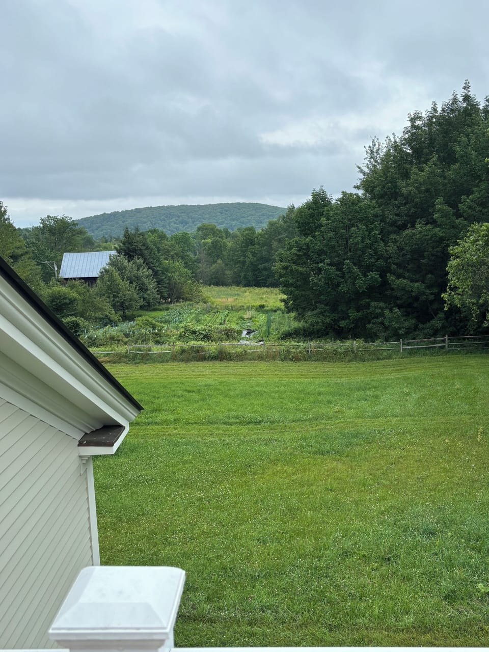 beautiful view from deck