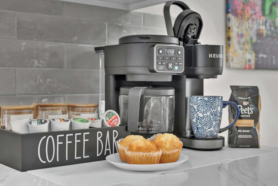 Keurig & Drip Coffee station!