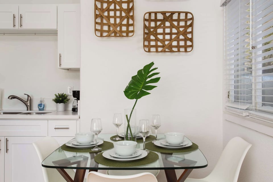 "Dine in style with family and friends."