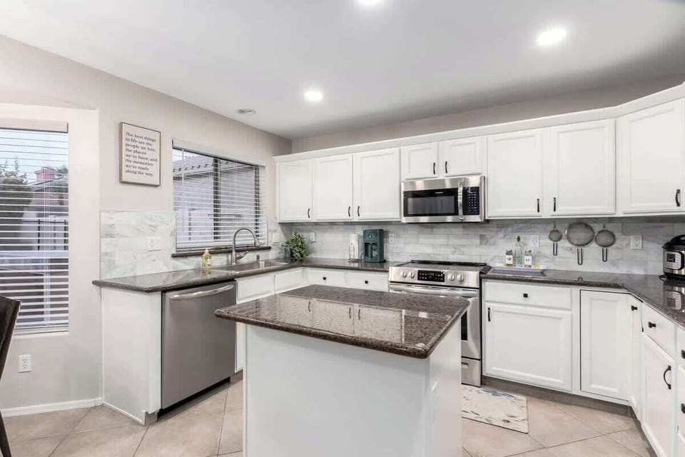 Fully equipped kitchen ready for any meal