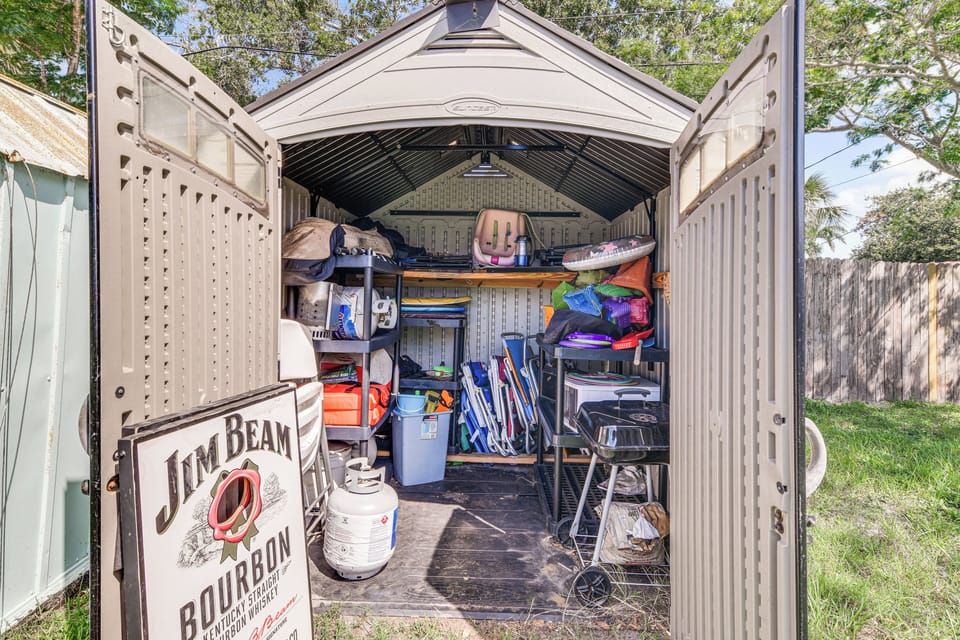Storage Shed | Beach Gear Provided