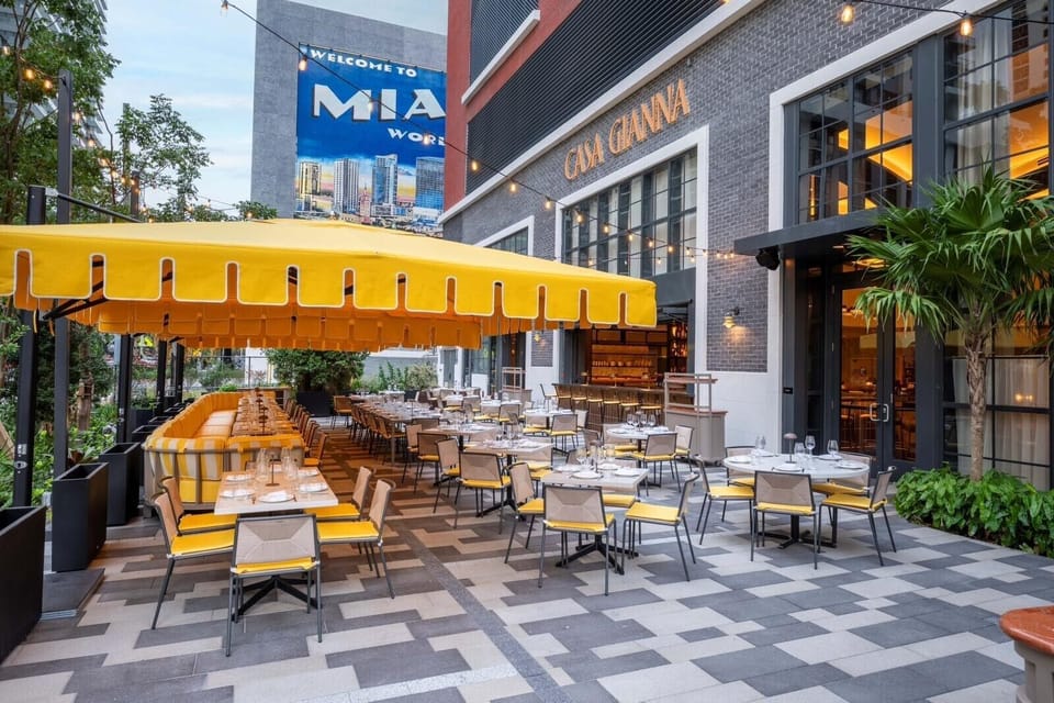 Outdoor dining