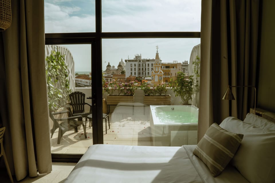 Room 10, with terrace and jacuzzi. Terrazas Hotel Boutique