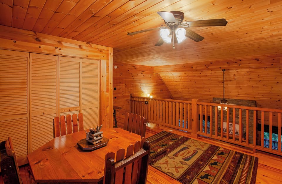 Alternate View of Loft Looking Over Main Floor Living Area