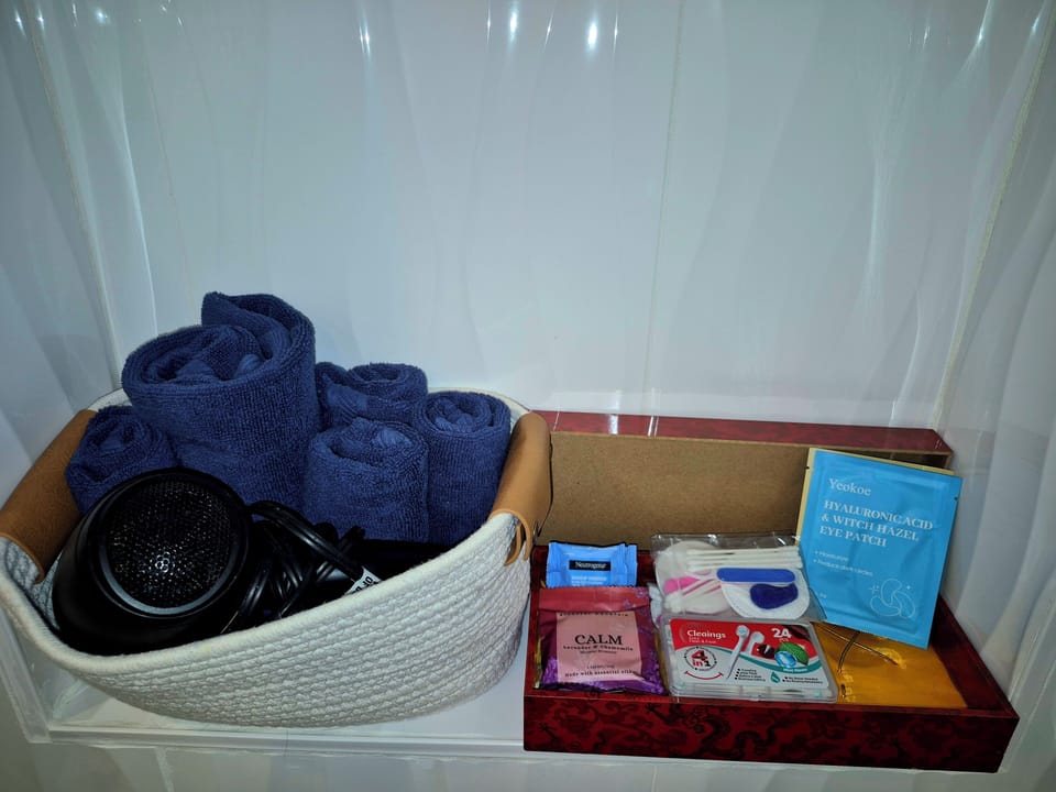 relaxant, enjoy your stay with a little self care.