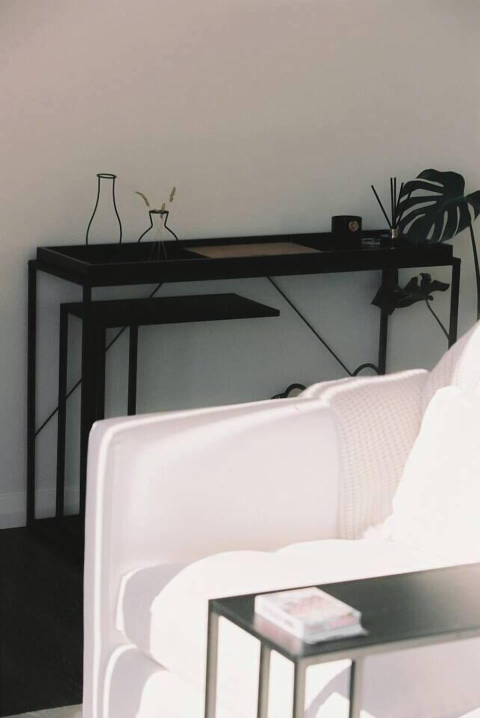 Couch/ Vase 