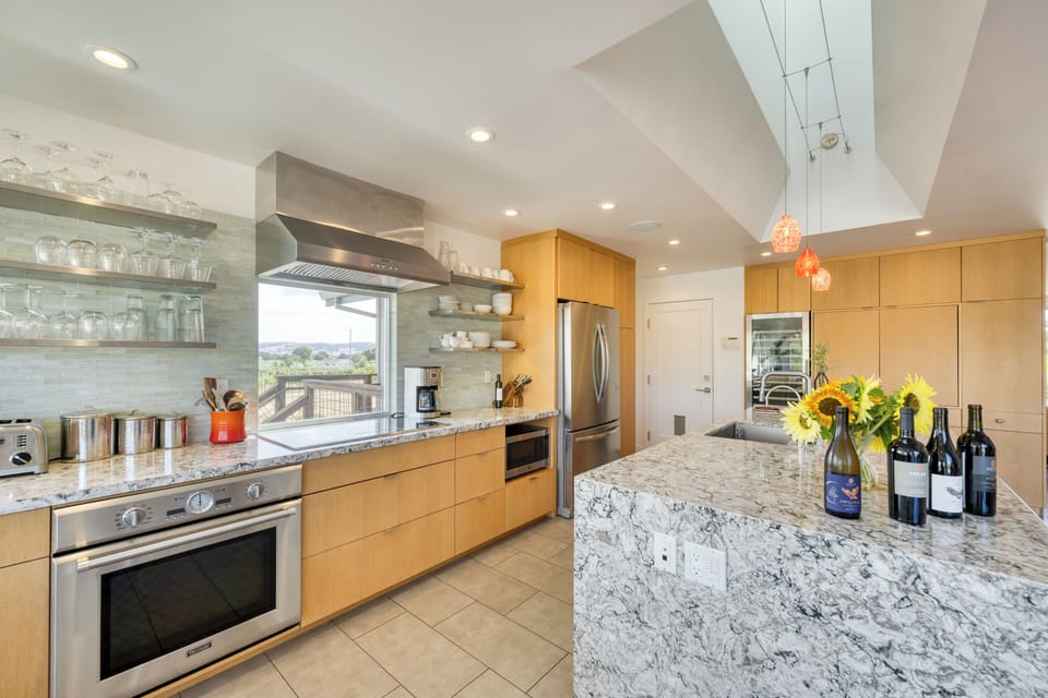 Sleek, modern kitchen