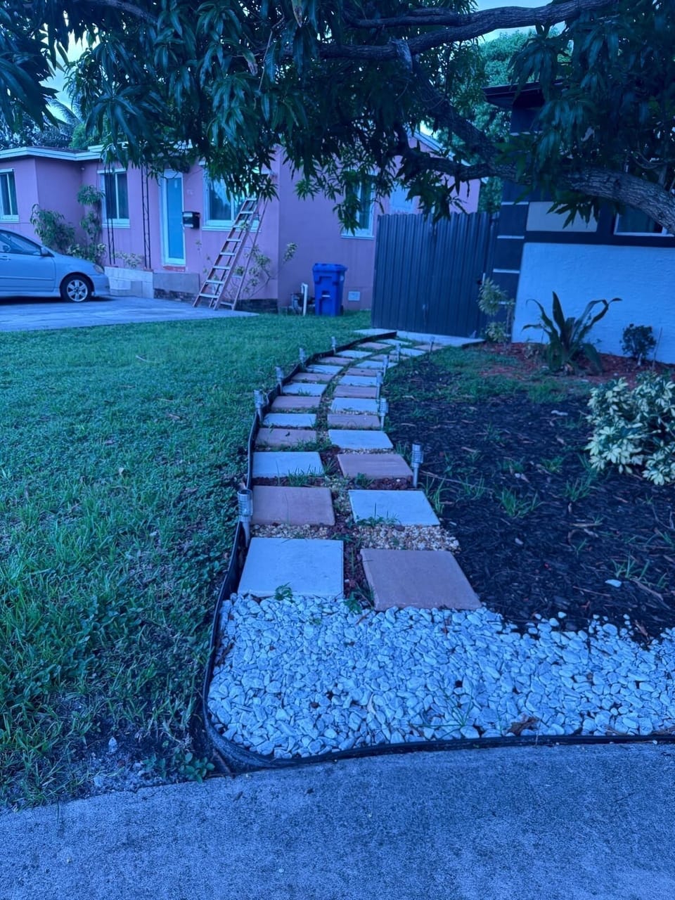 Front entrance / driveway