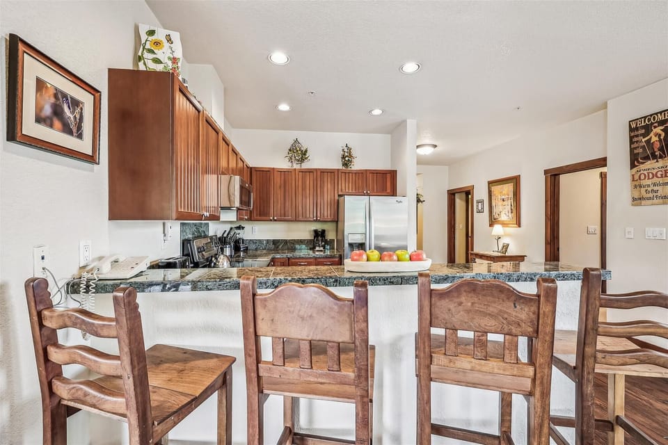 Kitchen - Main Street Station 3305 - Breckenridge Vacation Rental