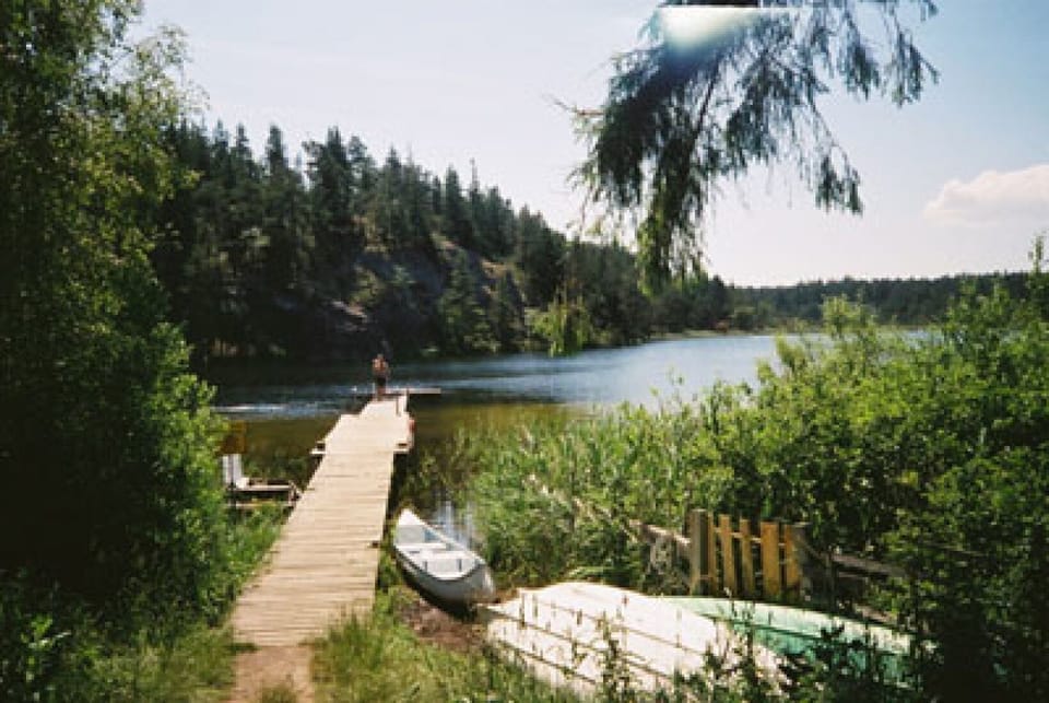 view of the lake