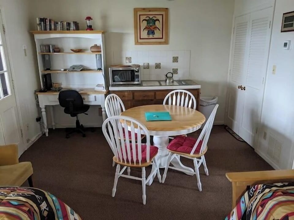 Living Room with Kitchenette & Dining Area