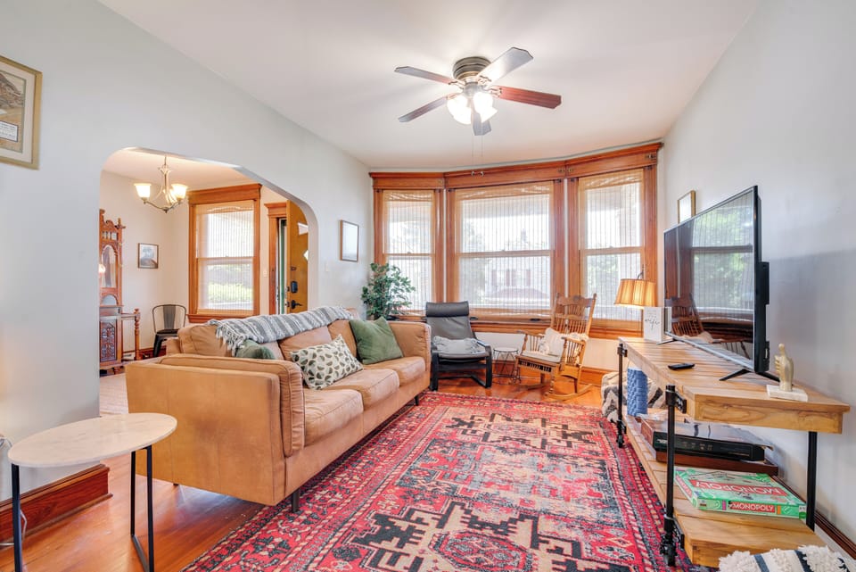 Scranton Vacation Rental | 4BR | 2BA | Stairs Required | 1,800 Sq Ft