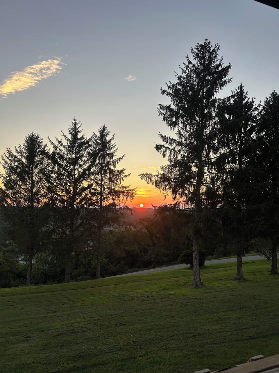 View from property