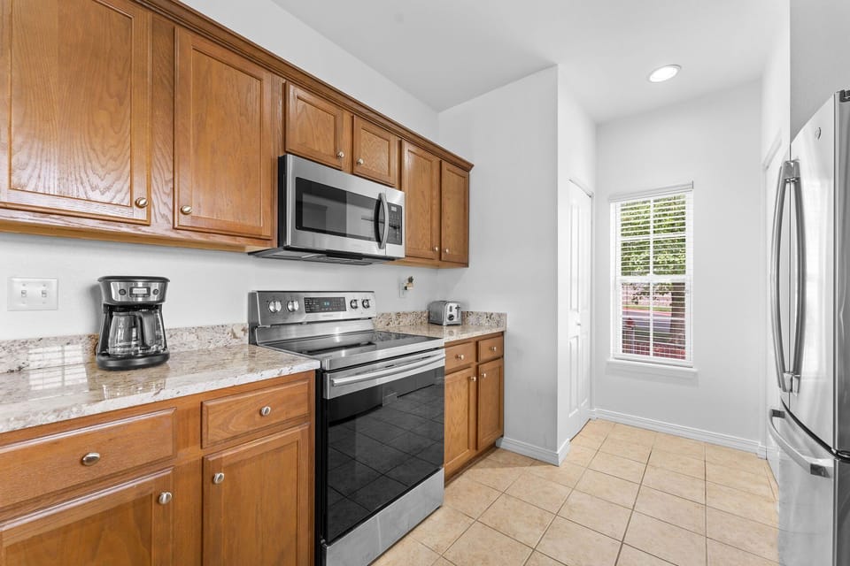 Fully Equipped Kitchen with Upgraded Appliances
