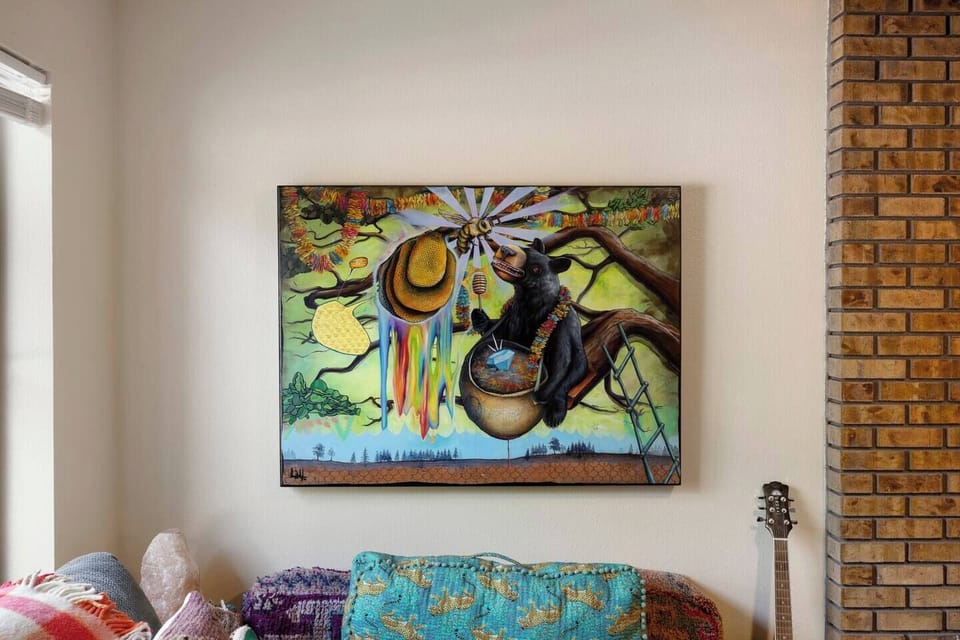 We love Jesse Link's artwork and have been friends with him and collectors for almost two decades now!