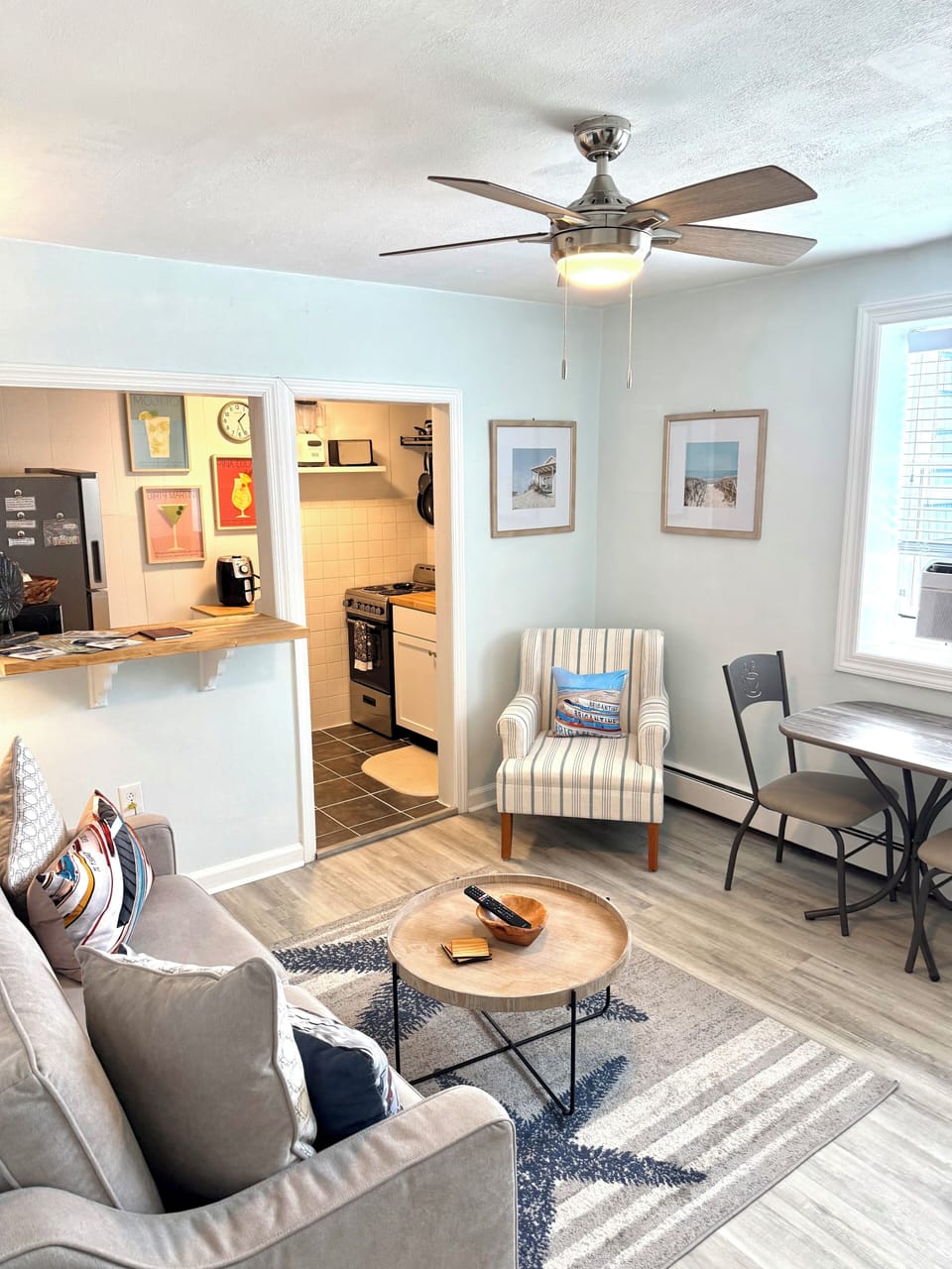 Living Room with Sleeper Sofa