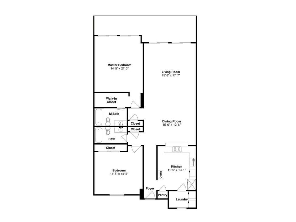 Surf Dweller @206 Floorplan