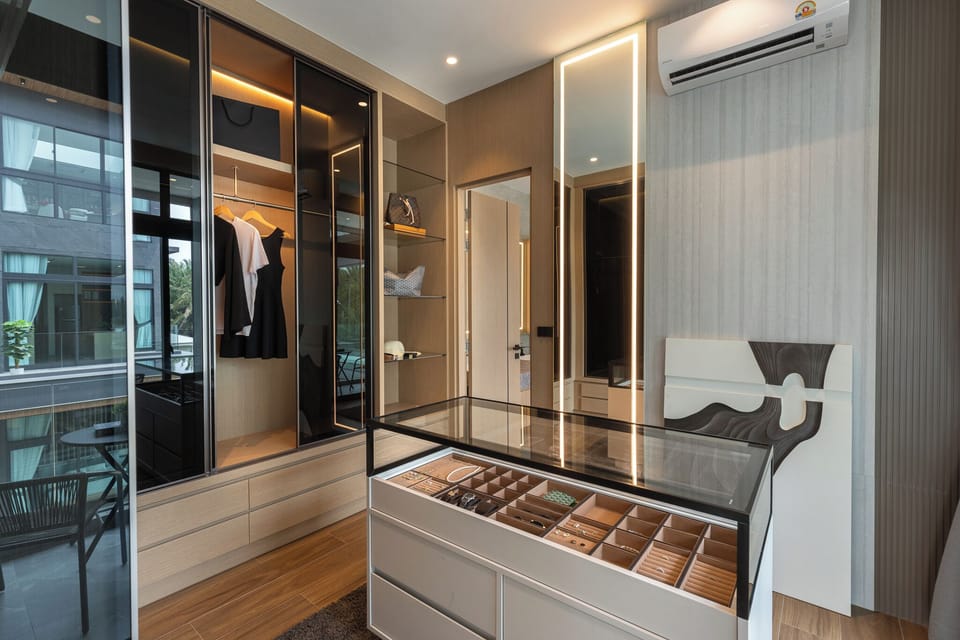 Walk In Closet of the Master Bedroom