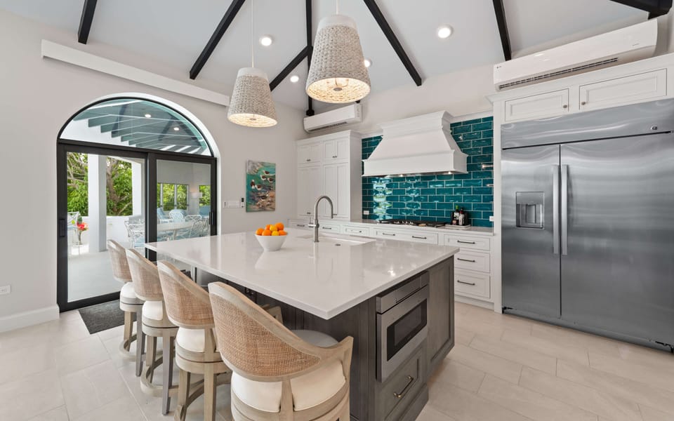 Premium kitchen with abundant counter space