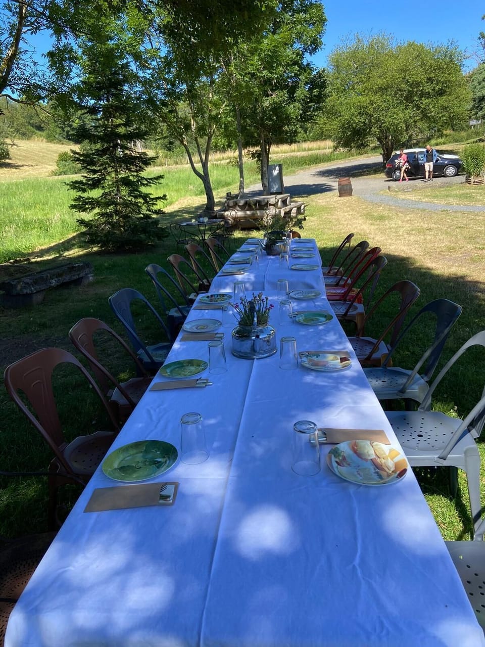 Outdoor dining