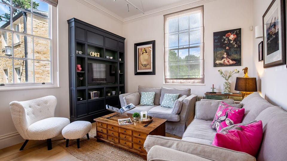 After spending your day exploring, the sitting area is a great place to chill out.