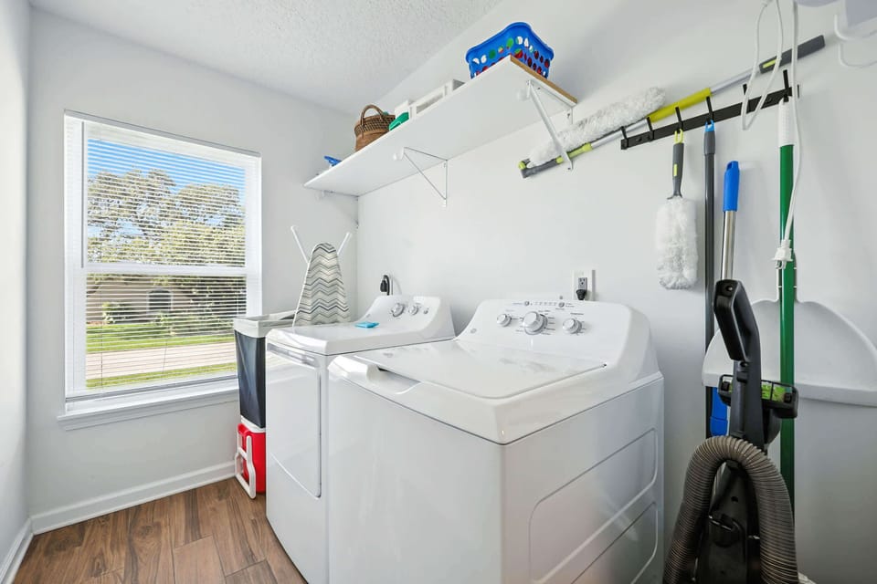 Laundry area