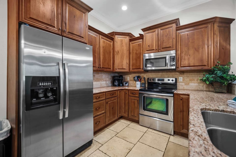 Prepare your favorite meals in the full kitchen