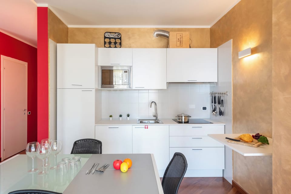 Kitchen and dining area