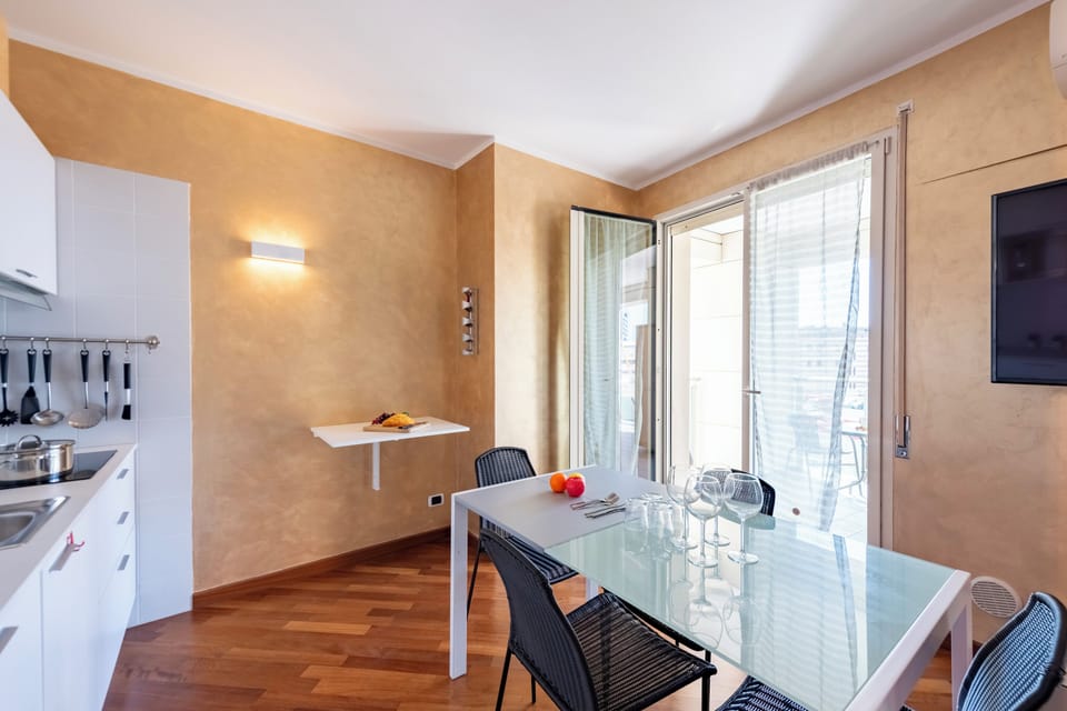 Living and dining room