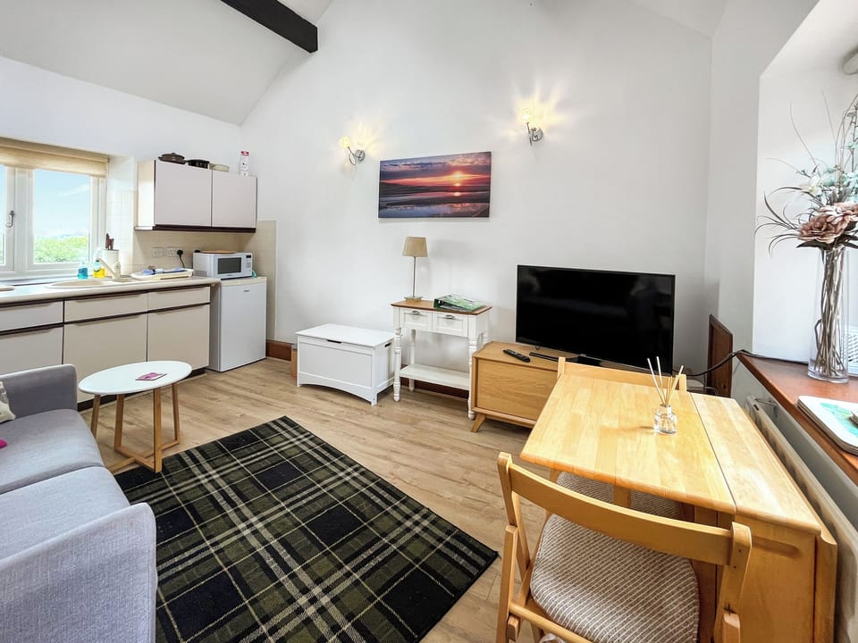 Open plan living space | Henfaes Bwthyn - Llandernog Retreats, Nannerch, near Clwydian Range