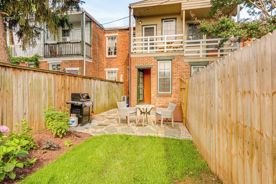 Private Backyard Area