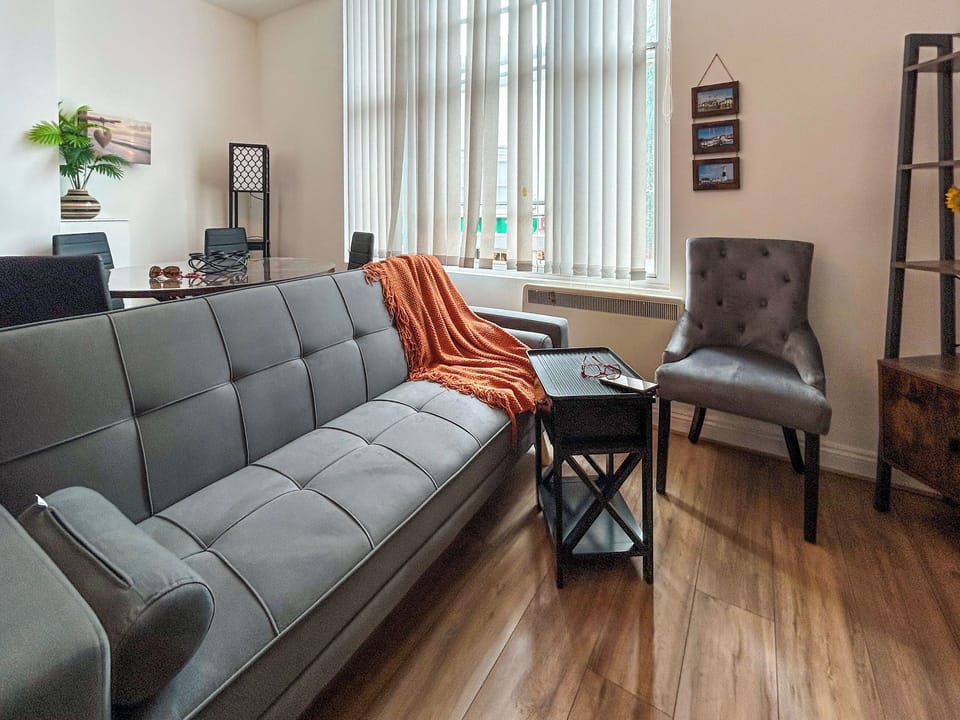 Living area | Flat One, Weymouth