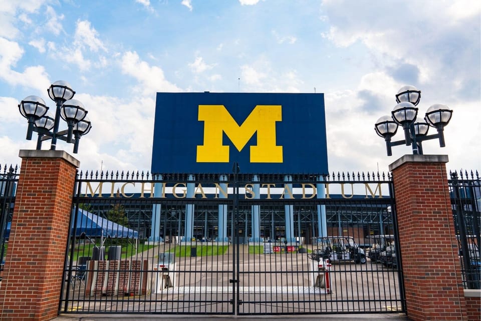 One mile from The Big House