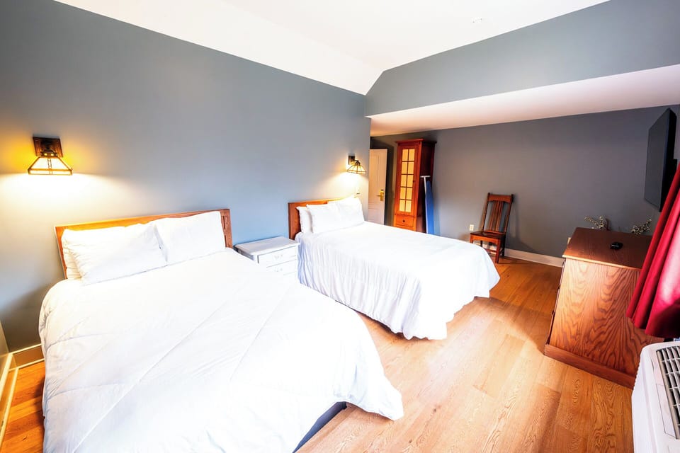 Wake refreshed in a serene room with twin-bed comfort.