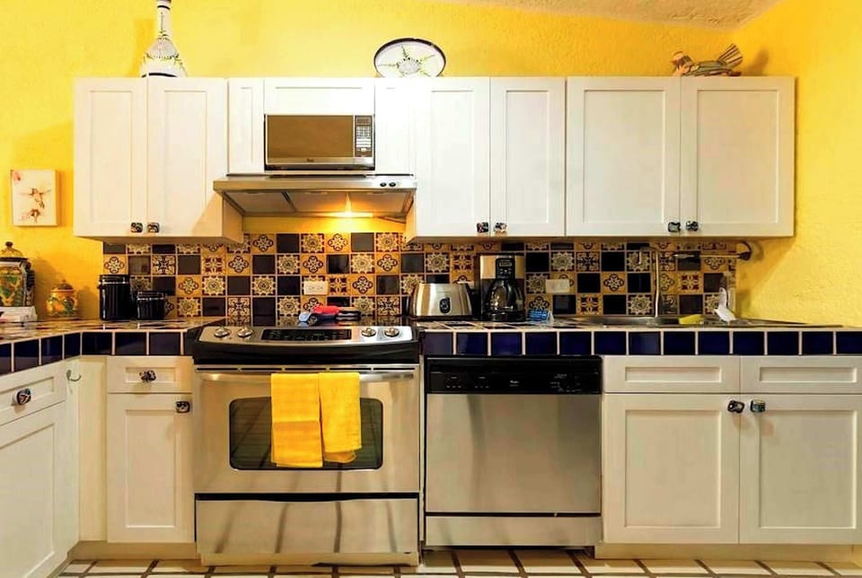 Fully equipped kitchen, ready for your culinary creations.