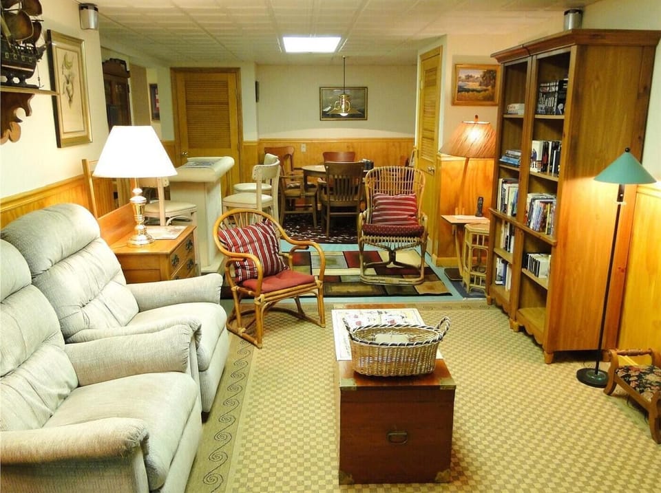 Poker/Board Games Room with Large Flat Screen TV