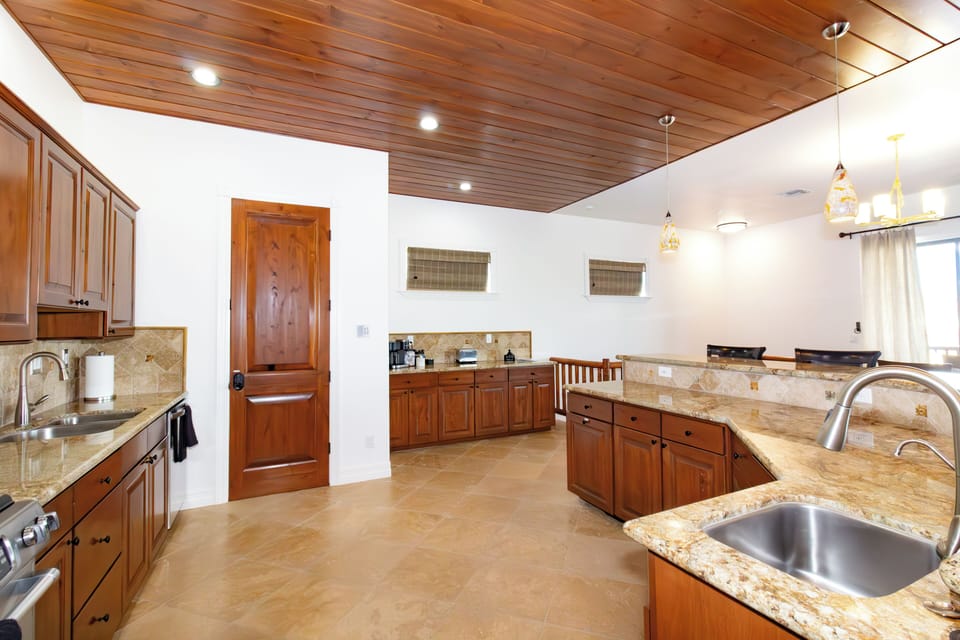 Kitchen and coffee bar.  Pantry is not included.