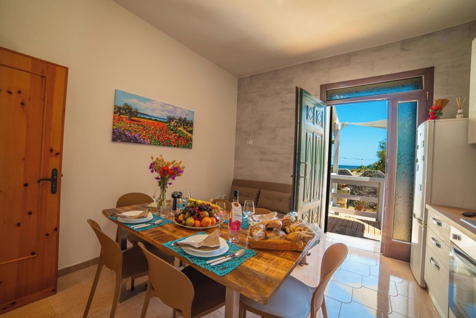 Kitchen and dining area