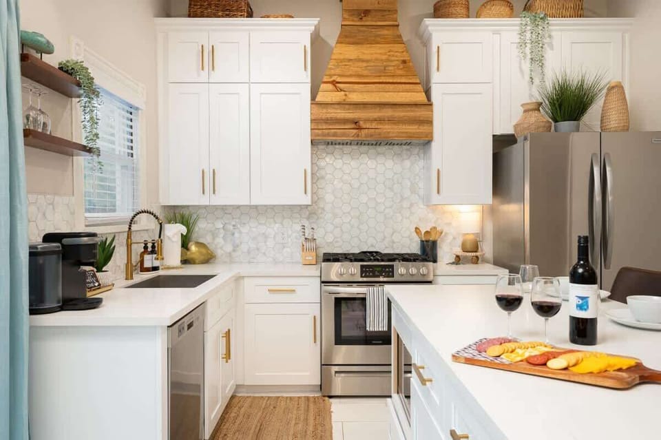 Enjoy a fully equipped kitchen