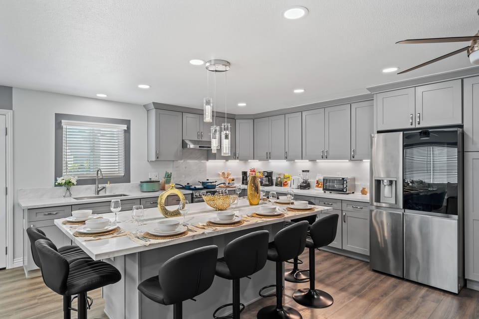 Perfect for casual meals, socializing, or morning coffee.