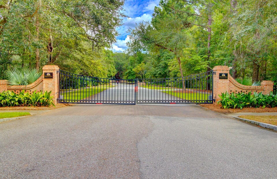 Front Gate To Beresford Hall



