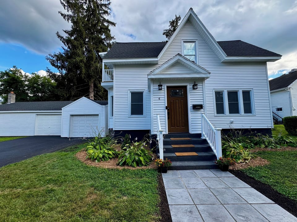 Beautifully redone Saratoga home in the Village of Ballston Spa